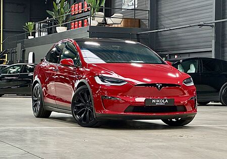 Tesla Model X PLAID 1020 HP - 22 wheels - RED