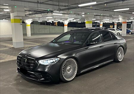 Mercedes-Benz S 350 d 4Matic AMG HUD Pano 22 Zoll PP Satin Bl.