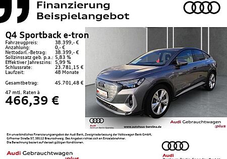 Audi Q4 e-tron Q4 Sportback e-tron 50 qu. S line *PANO*SONOS*