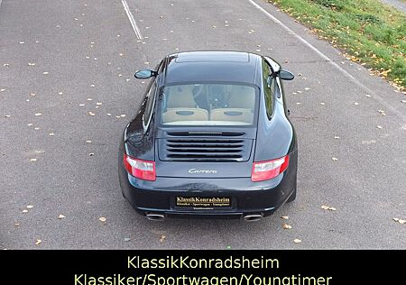 Porsche 911 Urmodell 911 Carrera 997 atlasgrau/Leder beige orig.58tkm