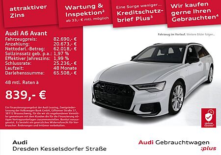 Audi A6 Avant 50 TDI Q.S-Line design LED Navi Kamera