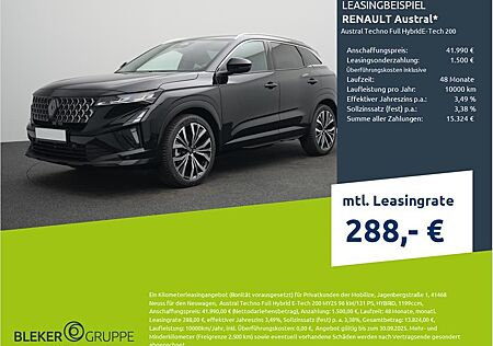 Renault Austral Techno Full Hybrid E-Tech 200