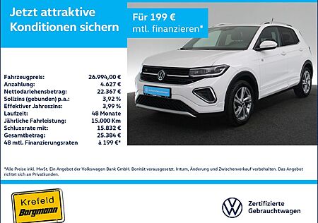VW T-Cross Volkswagen 1.5 TSI R-Line AHK MATRIX-LED ACC NAVI