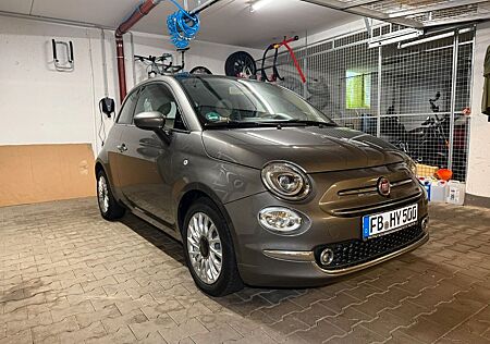 Fiat 500 Lounge, 1. Hand, Glasdach, viele Extras
