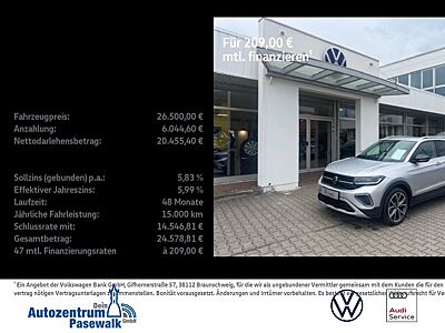 Volkswagen T-Cross 1.0 TSI DSG Style