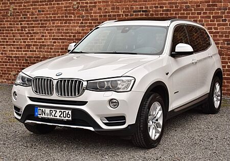 BMW X3 X-LINE 18d LEDER-BRAUN NAVI BIXENON ACC PANO