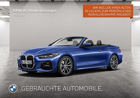 BMW 420d Cabrio M Sport AHK LiveCockpitProf PDC LED