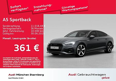 Audi A5 Sportback S line business 40 TDI qu. Pano Mat
