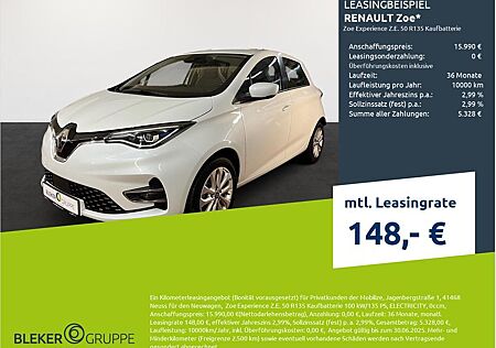 Renault ZOE Experience Z.E. 50 R135 Kaufbatterie