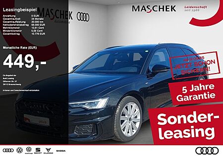 Audi A6 Avant S line 50 TDI AHK Pano Black Matrix Mem