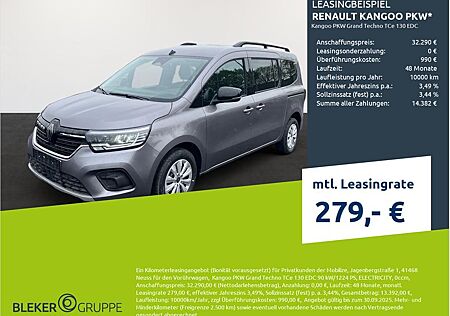 Renault Kangoo PKW Grand Techno TCe 130 EDC