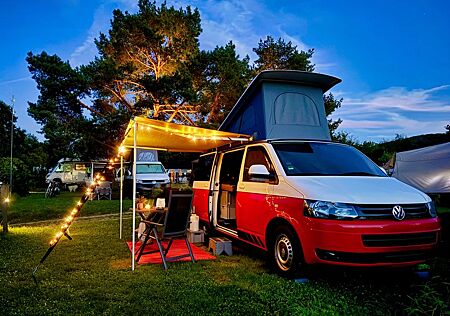 VW T5 Transporter Volkswagen T5 Camper - Markise - Solar - Lithium - AHK
