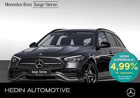 Mercedes-Benz C 220 d T 4M |AMG|NIGHT|DISTR|LED|NAVI|KEYL|PANO
