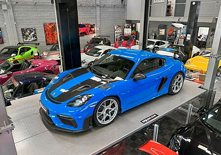 Porsche Cayman gebraucht kaufen Porsche Cayman 718 GT4 RS Weissach * SHARK BLU* PPF