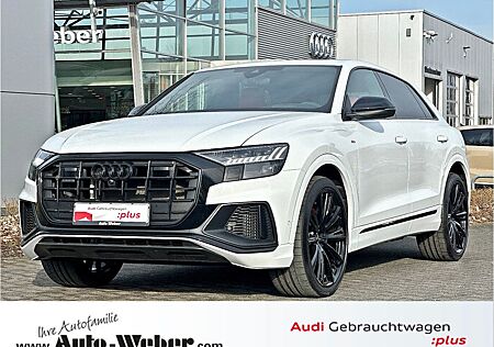 Audi Q8 55TFSI qu S LINE PANO STANDHZ AHK MATRIX B&O