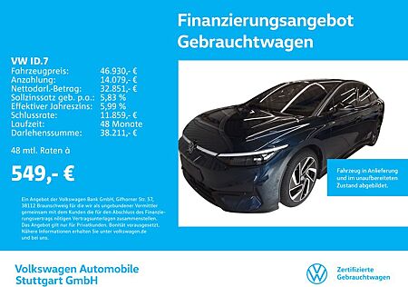 VW ID.7 Volkswagen Tourer Pro
