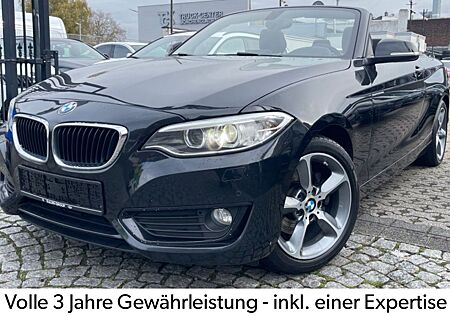 BMW 220D CABRIO ADVANTAGE-SHZ-BI XENON-NAVI-EU6-GW-