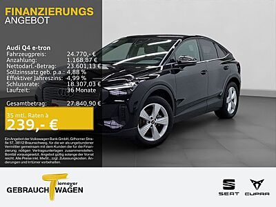 Audi Q4 e-tron Sportback 35 PDC DAB+ VIRTUAL LM19