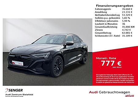 Audi Q8 e-tron 55 S line quattro Matrix B&O