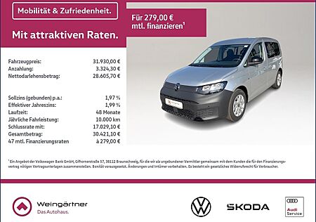 VW Caddy Volkswagen 2.0 TDI, Climatronic, AHK, Navi, Alu 16",