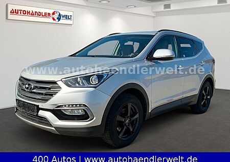 Hyundai Santa Fe blue Style 2WD Leder