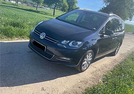 VW Sharan Volkswagen 2.0 TDI DSG BlueMotion Tech Highline ...