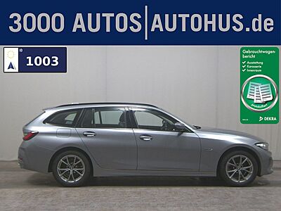 BMW 330e Touring T-Leder Navi LED Curved