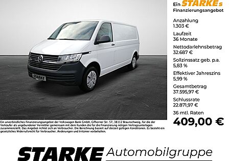 VW T6 Transporter Volkswagen T6.1 2.0 TDI Kasten lang PDC Kli