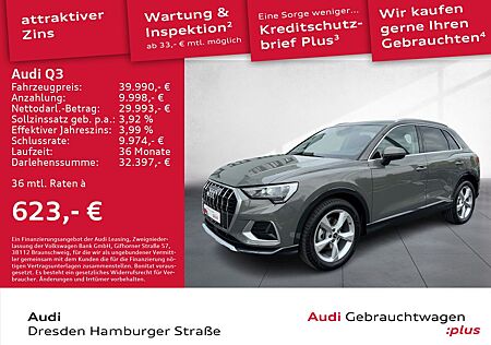 Audi Q3 35 TFSI advanced Navi AHZV S tronic