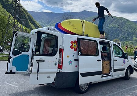 Fiat Scudo Wohnmobil mit Dachzelt