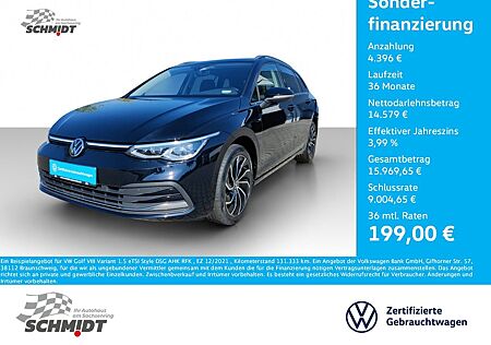 VW Golf Volkswagen VIII Variant 1.5 eTSI Style DSG AHK RFK