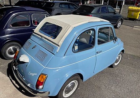Fiat 500 F " Spiaggina" Transformabile Halb-Cabriolet