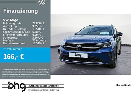 VW Taigo Volkswagen 1.0 TSI Goal SHZ PDC DAB LED ACC