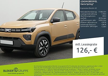 Dacia Spring Expression Electric 65