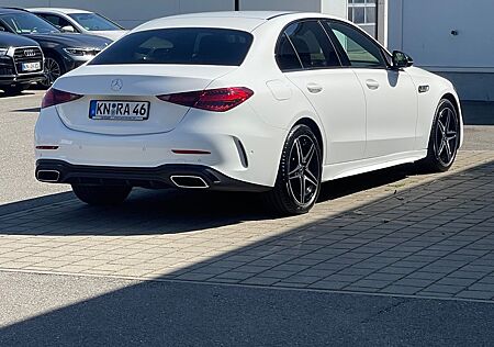Mercedes-Benz C 220 d Autom. - AMG line innen sowie außen
