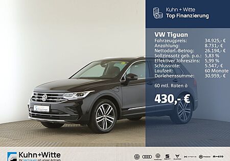 VW Tiguan Volkswagen 1.4 TSIe Elegance *Hybrid*Pano*AHK*Matrix