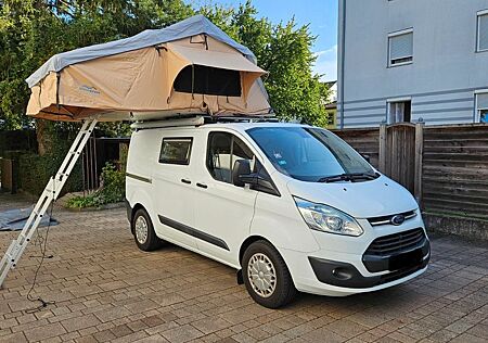 Ford Transit Custom Camper Selbstausbau Dachzelt