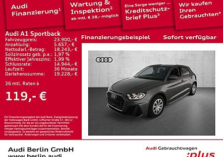 Audi A1 Sportback S line 25 TFSI 6-Gang