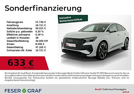 Audi Q4 e-tron Q4 Sportback e-tron 50 S Line Int Pano,Navi,Matr