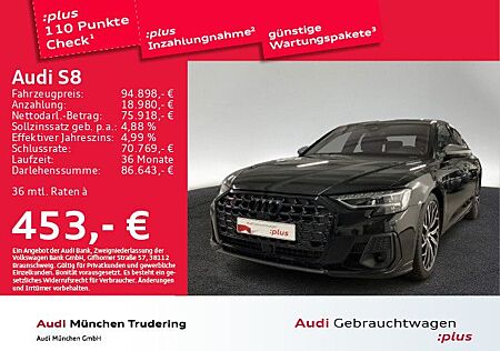 Audi S8 4.0 TFSI qu. Digital Matrix AHK Fond-Sitz-Pak