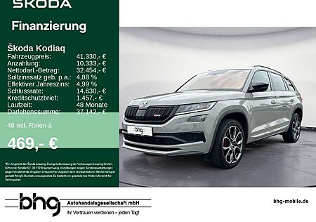 Skoda Kodiaq RS TDI DSG 4x4 AHK Columbus ACC Kamera
