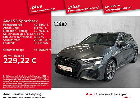 Audi S3 Sportback TFSI qu. *Matrix*HuD*Business*B&O*