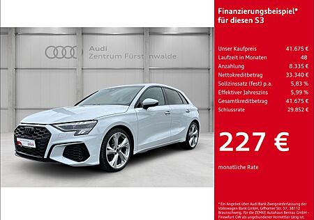 Audi S3 Sportback 2.0 TFSI S tronic quattro Navi Dig