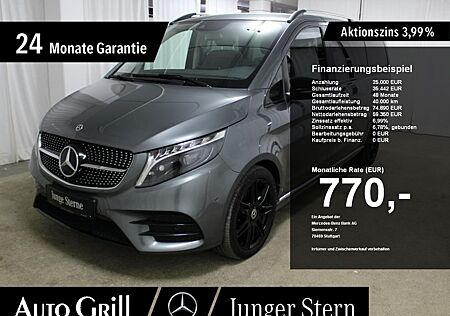 Mercedes-Benz V 300 d L AMG Night Avantgarde 360 Leder Distr