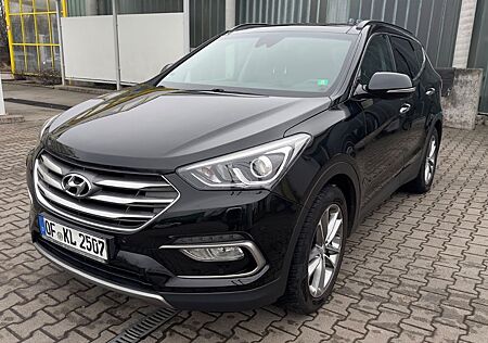 Hyundai Santa Fe blue 2.2 CRDi Premium 4WD, PANO, LEDER