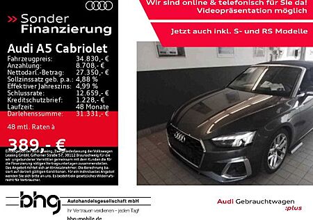 Audi A5 Cabrio 35 TFSI S tronic S line