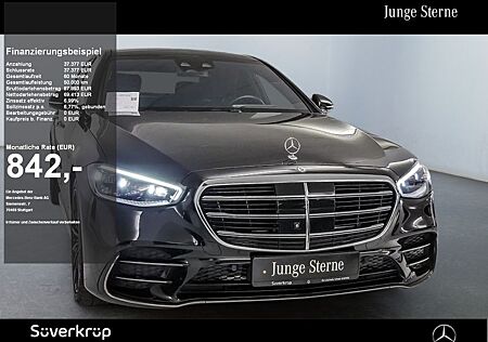 Mercedes-Benz S 580 e 4M lang BURM AMG NIGHT DISTR SPUR PANO
