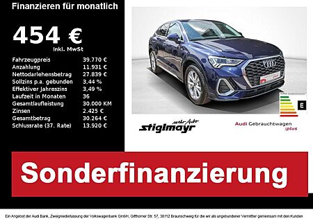 Audi Q3 Sportback S line 35TFSI S-tronic AHK+LED+NAVI