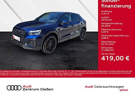 Audi Q2 40 TFSI quattro S line Black AHK Pano SONOS M