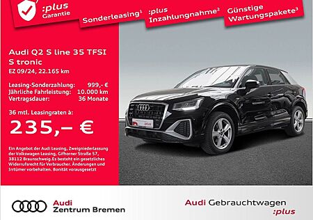 Audi Q2 35 TFSI S line S tronic UPE44 NAVI SPORTSITZ